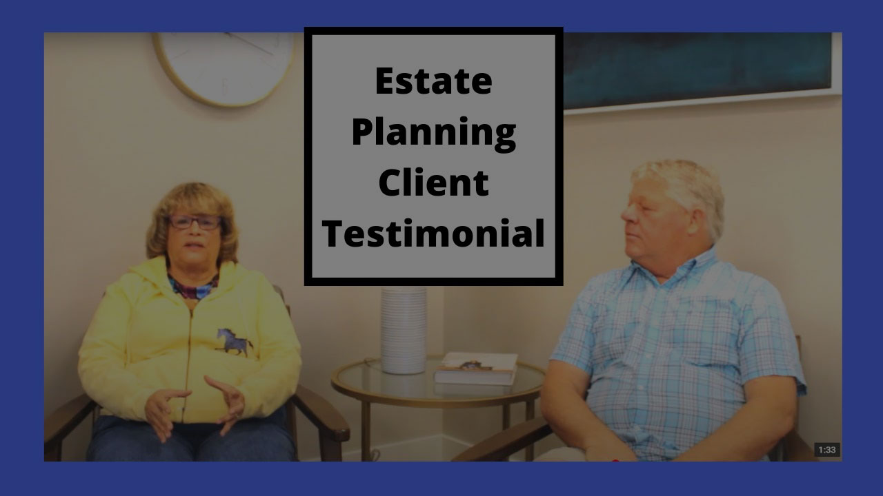 estate planning client testimonial preview image