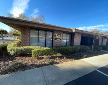 Exterior of the new building in Folsom