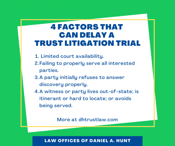 4-delays-to-trust-estate-litigation-trial