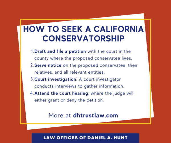 How to Seek a CA Conservatorship