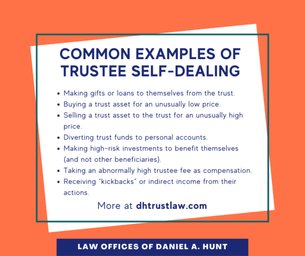 What is Trustee Self-Dealing?