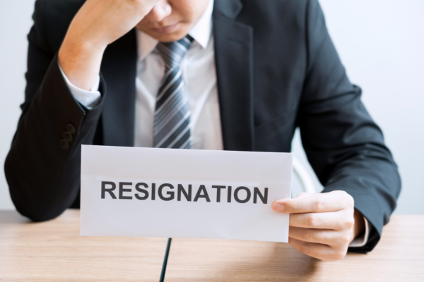 resignation