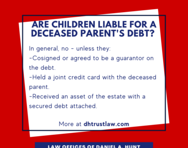Are-children-liable-for-deceased-parents-debt