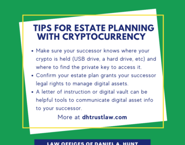 Tips for Estate Planning with Cryptocurrency