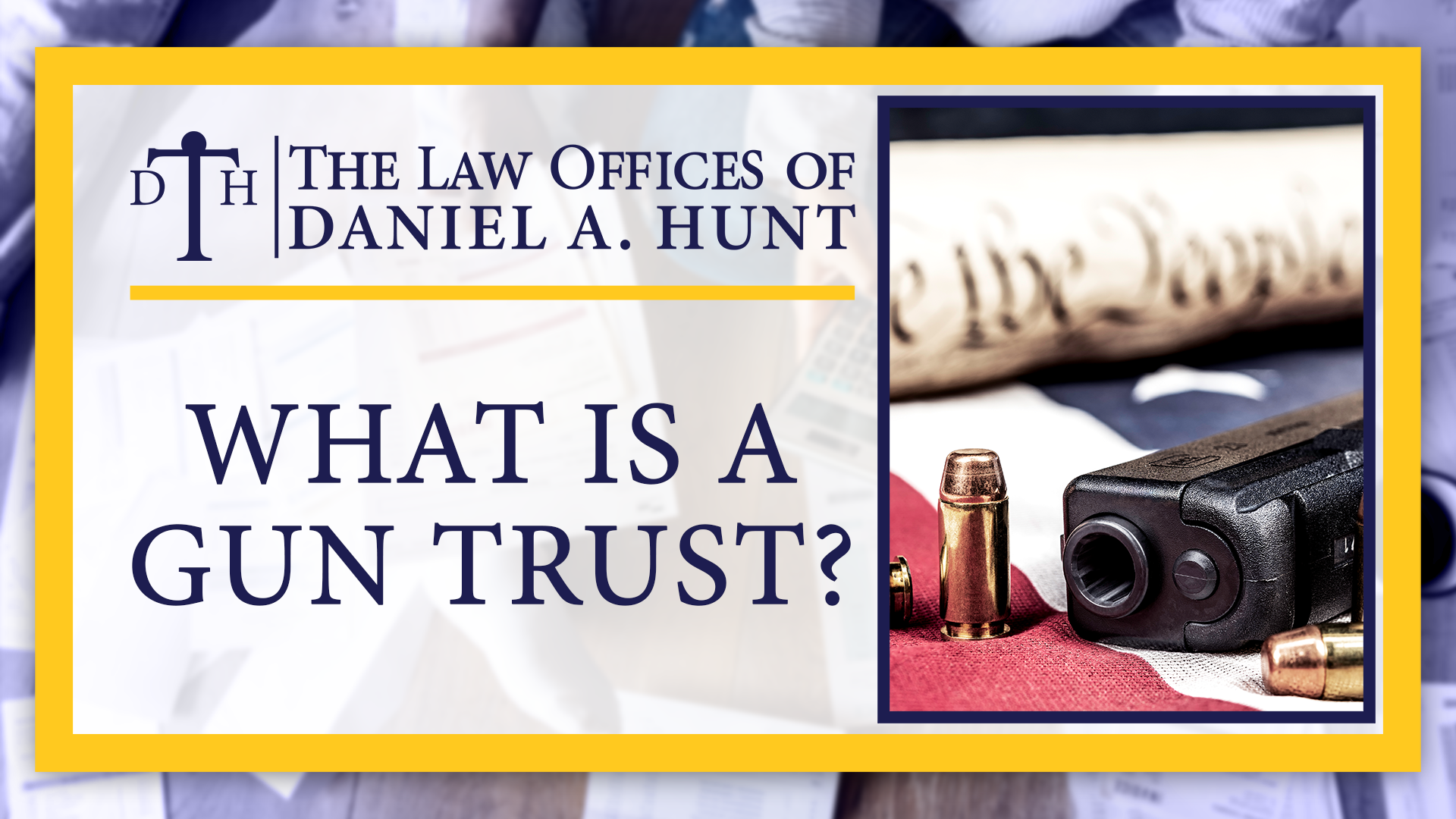 What is a gun trust?