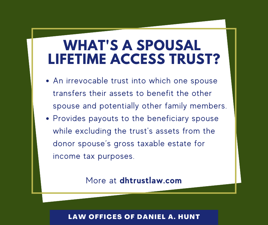 What is a SLAT (Spousal Lifetime Access Trust)?