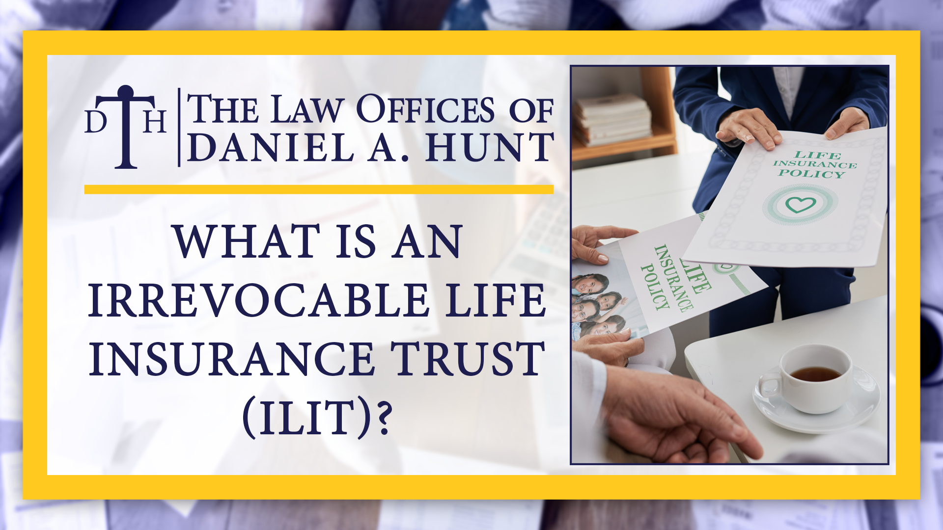 What is an irrevocable life insurance trust?