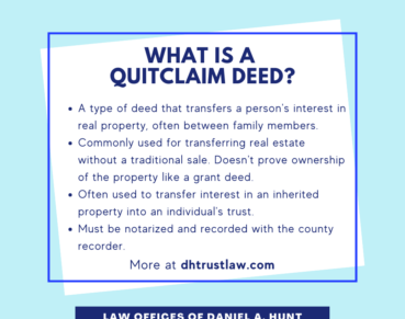 What is a quitclaim Deed?
