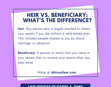 Heir vs Beneficiary