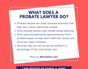 What does a probate lawyer do?