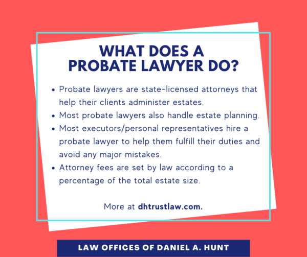 What does a probate lawyer do?