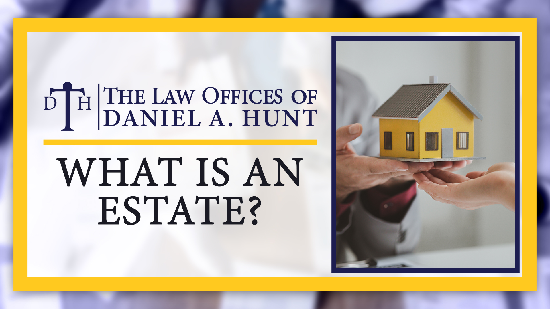 What is an estate?