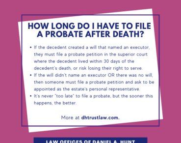 How Long Do I Have to File a Probate After Death