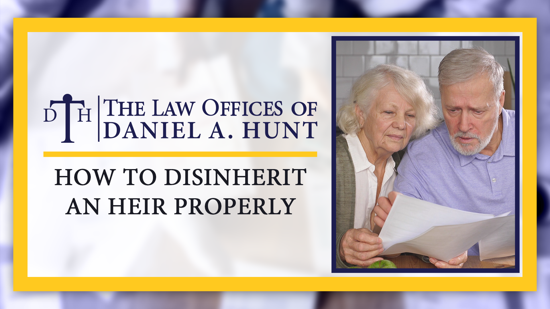 How to Disinherit an Heir Properly (2)