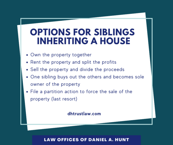 Options for Inheriting a House with Siblings