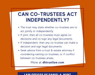 Can Co-trustees Act Independently?