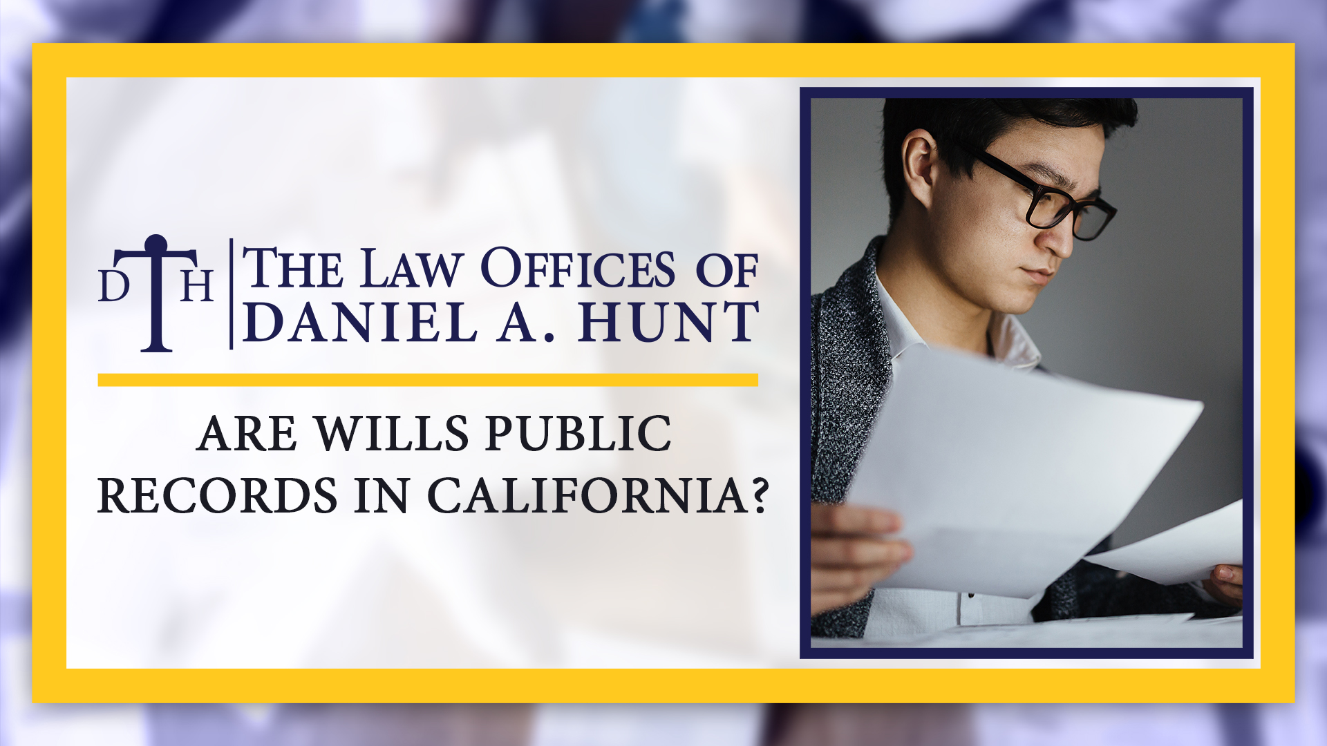 Are Wills Public Records in California