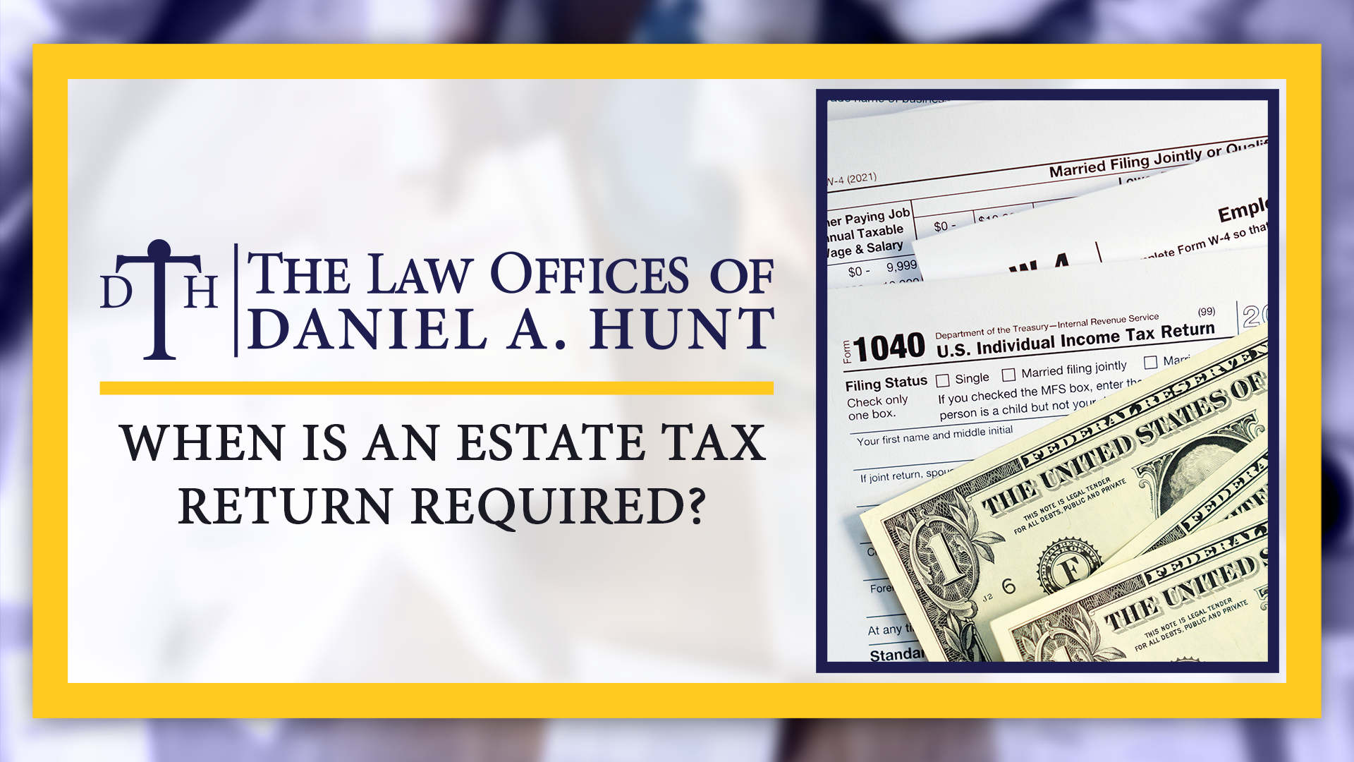 When is an Estate Tax Return Required (1)