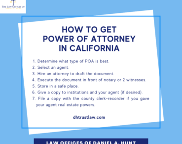 How to Get Power of Attorney in California